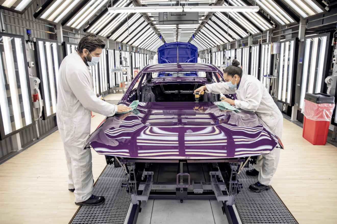 Producción de autos en Mexico