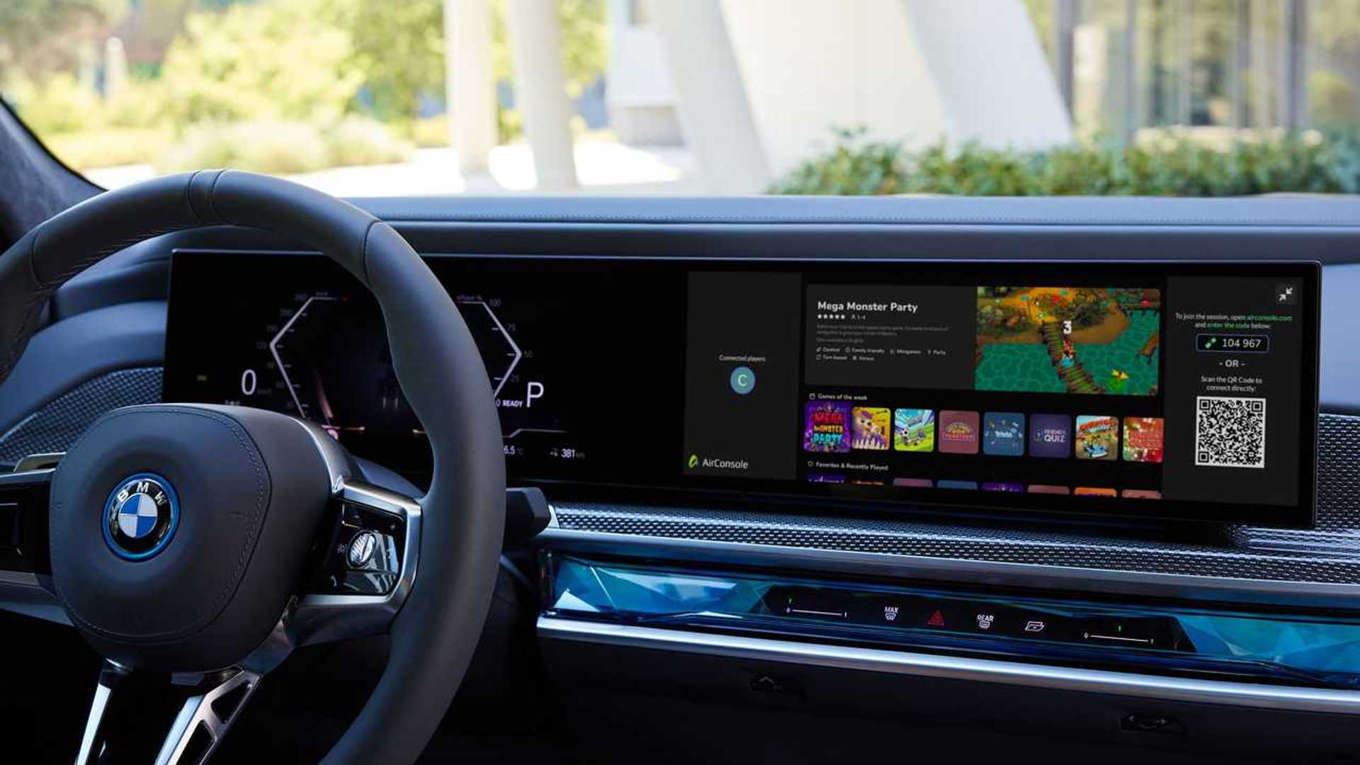BMW juegos en vehiculos