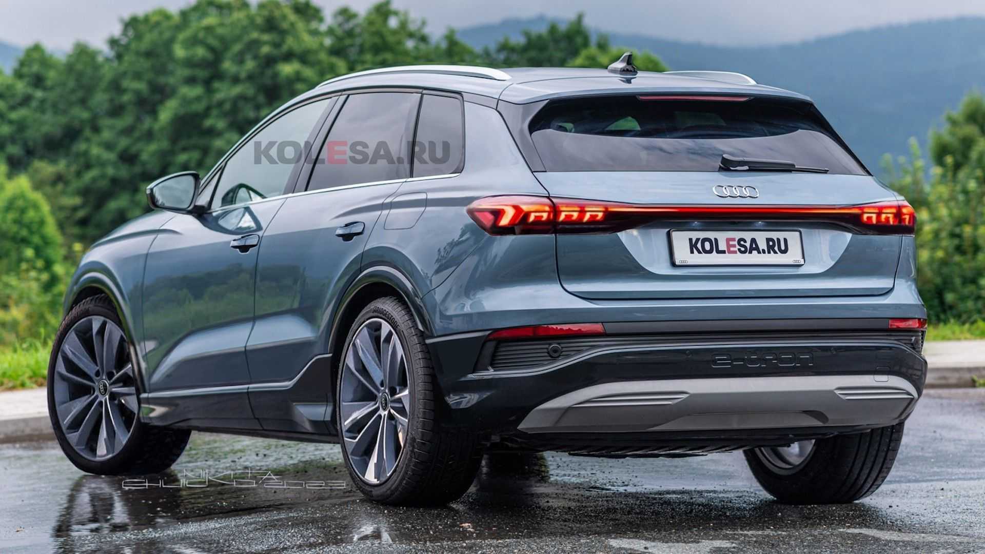 Audi Q6 e-tron atras