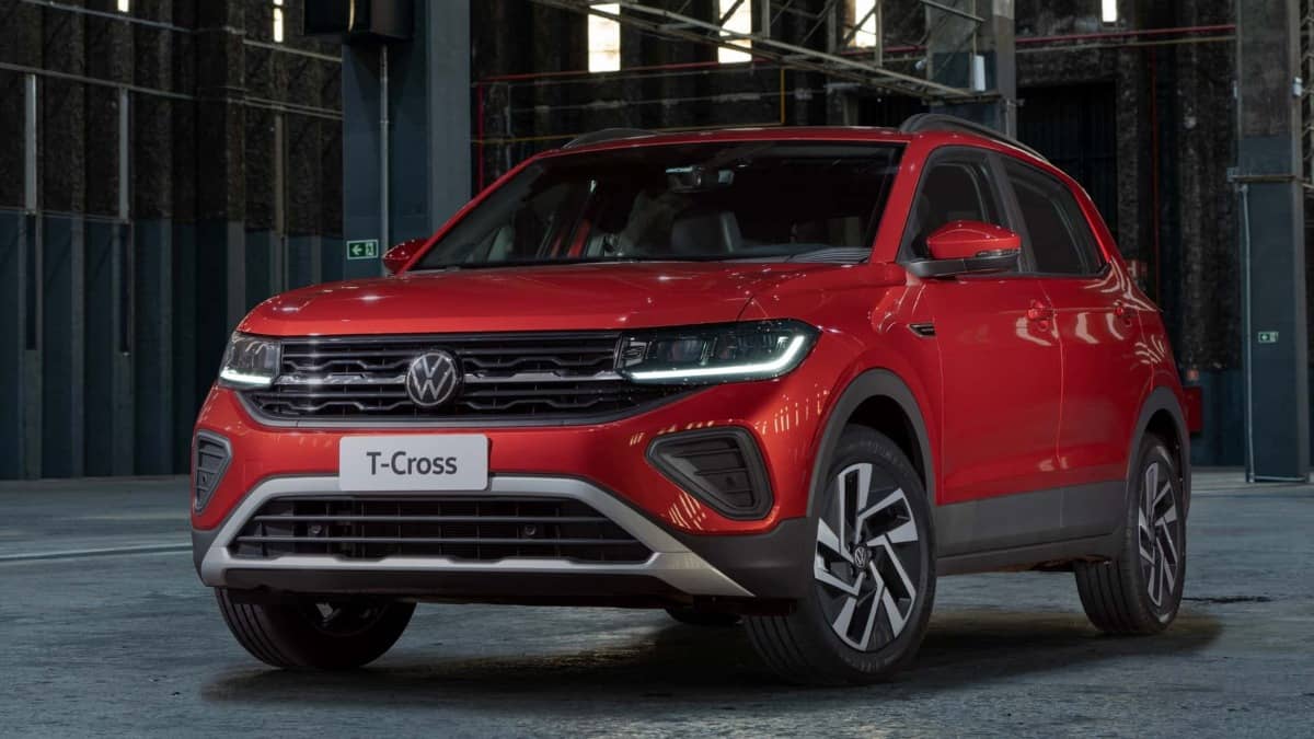 Volkswagen T-Cross 2025 rojo