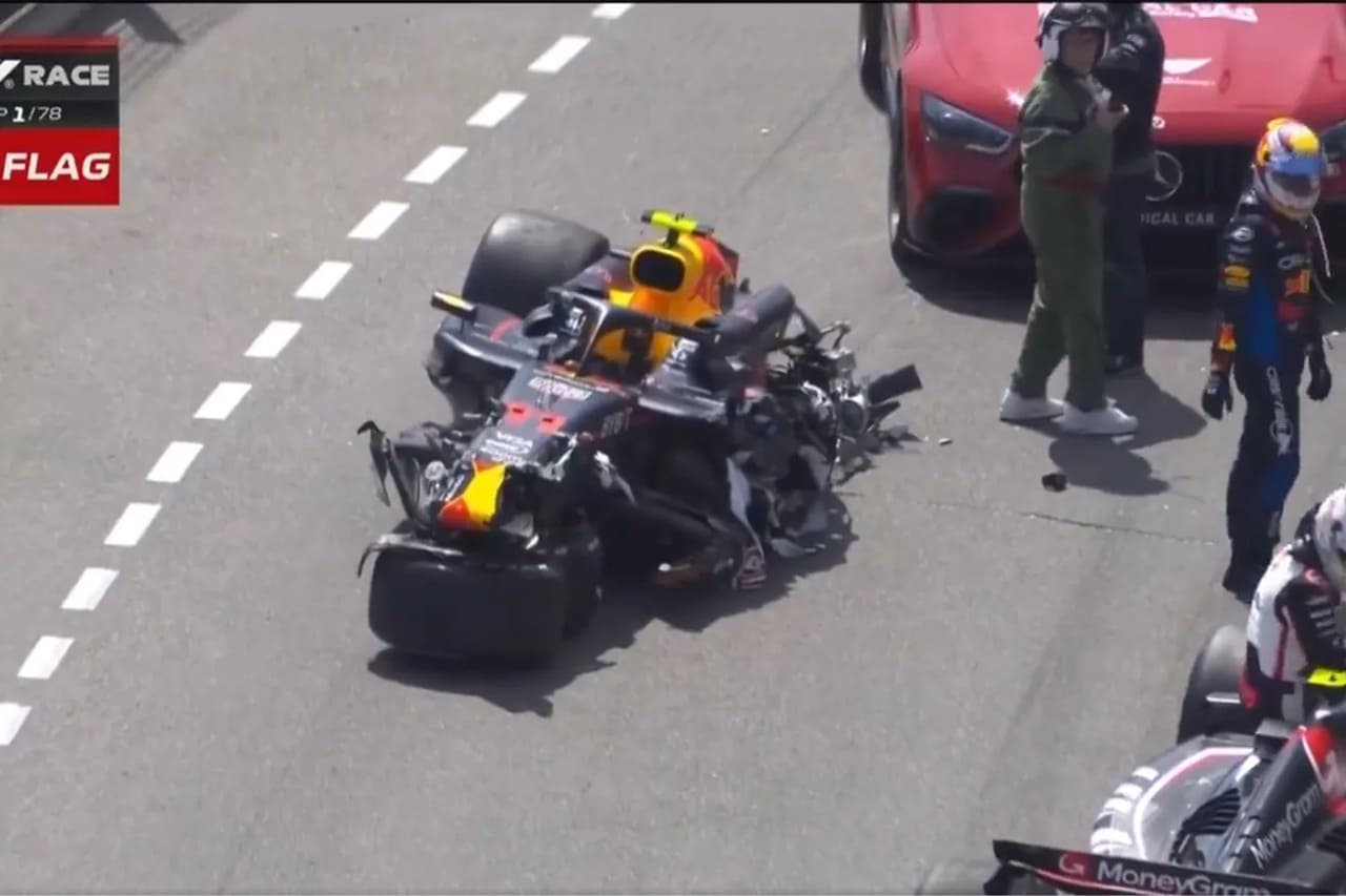GP Mónaco Accidentado