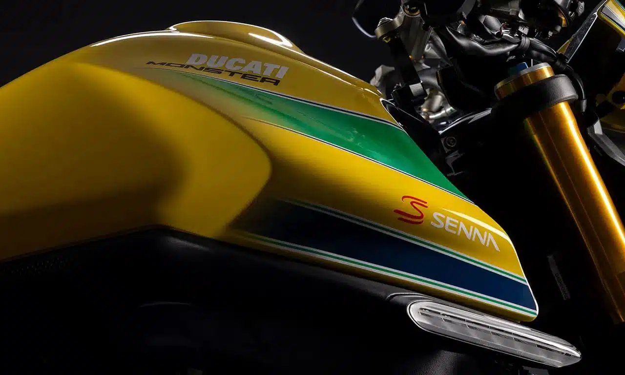 Ducati Monster Ayrton Senna 900 tanque