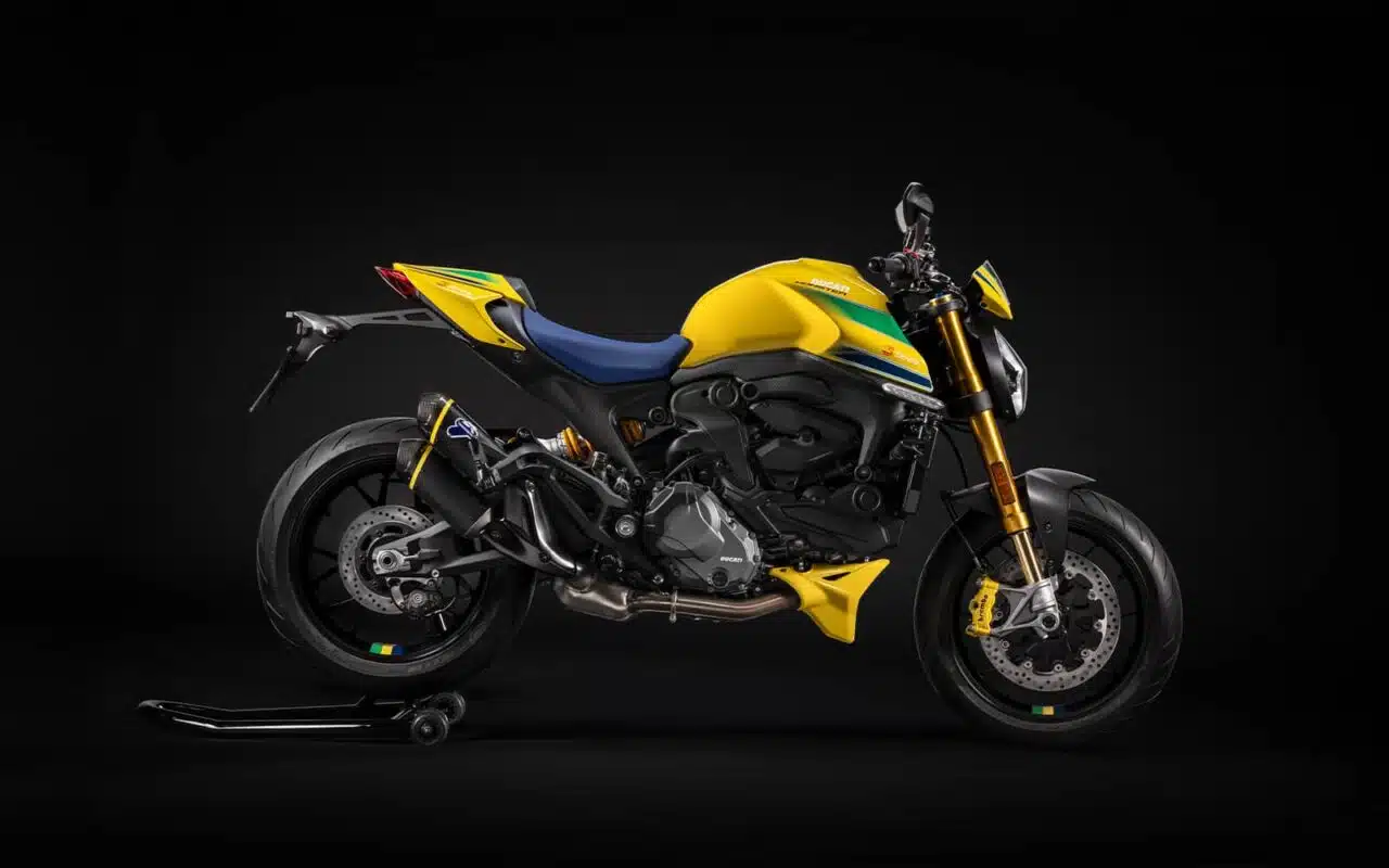 Ducati Monster Ayrton Senna 900 lateral