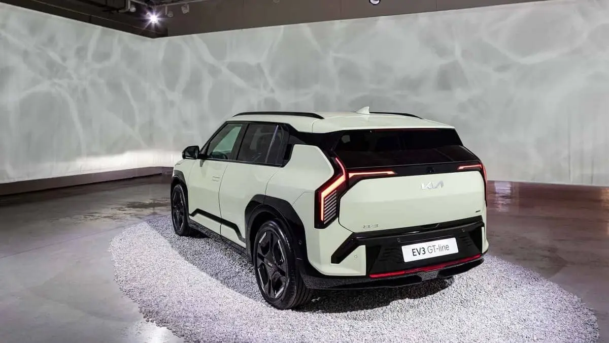 Kia EV3 vista 4/4 trasera