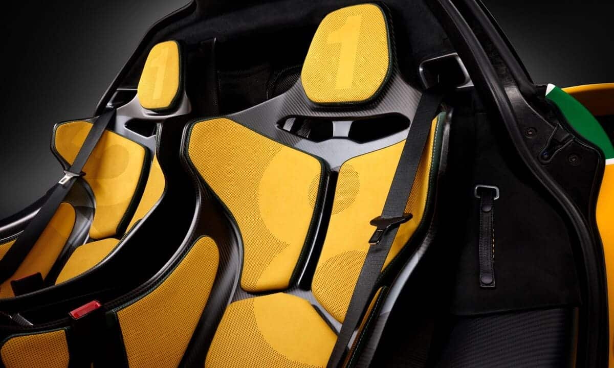 McLaren Senna asientos