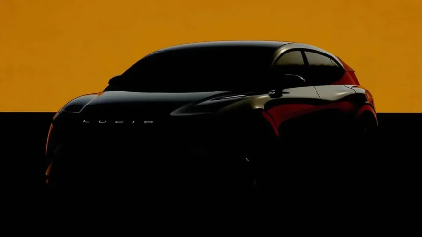 Lucid presentará un SUV eléctrico para rivalizar con el Tesla Model Y en 2026