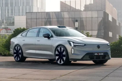 Nuevo diseño del Volvo ES90 revelado en renders recientes