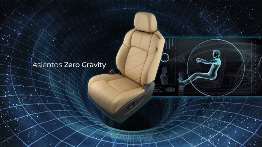Asientos Zero Gravity de Nissan: Tecnología NASA para tu comodidad