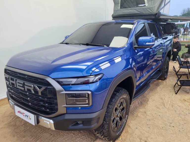 Chery Pick Up: Primeras Imágenes del Prototipo Reveladas