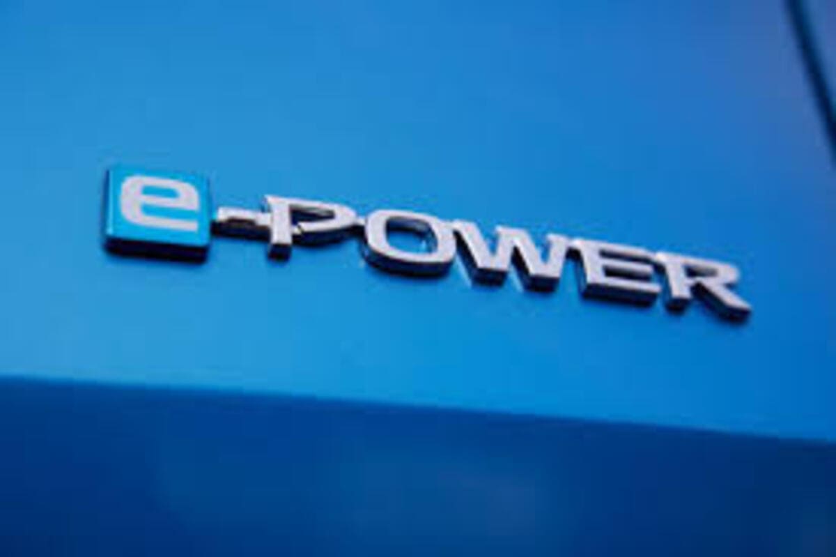 Logo E-Power de Nissan Logo E-Power de Nissan