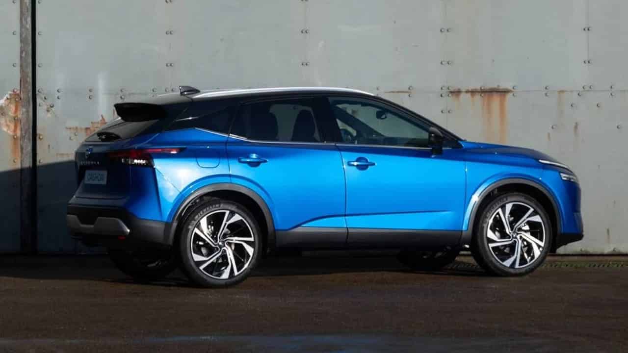 Nissan Qashqai lateral Nissan Qashqai lateral