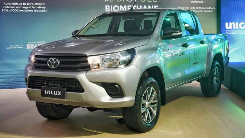 Toyota Lanza un Prototipo de Hilux Funcionando con Biogás