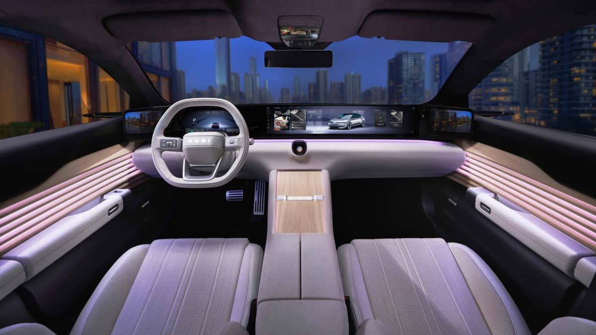 AUDI: AUDI E-Concept interior