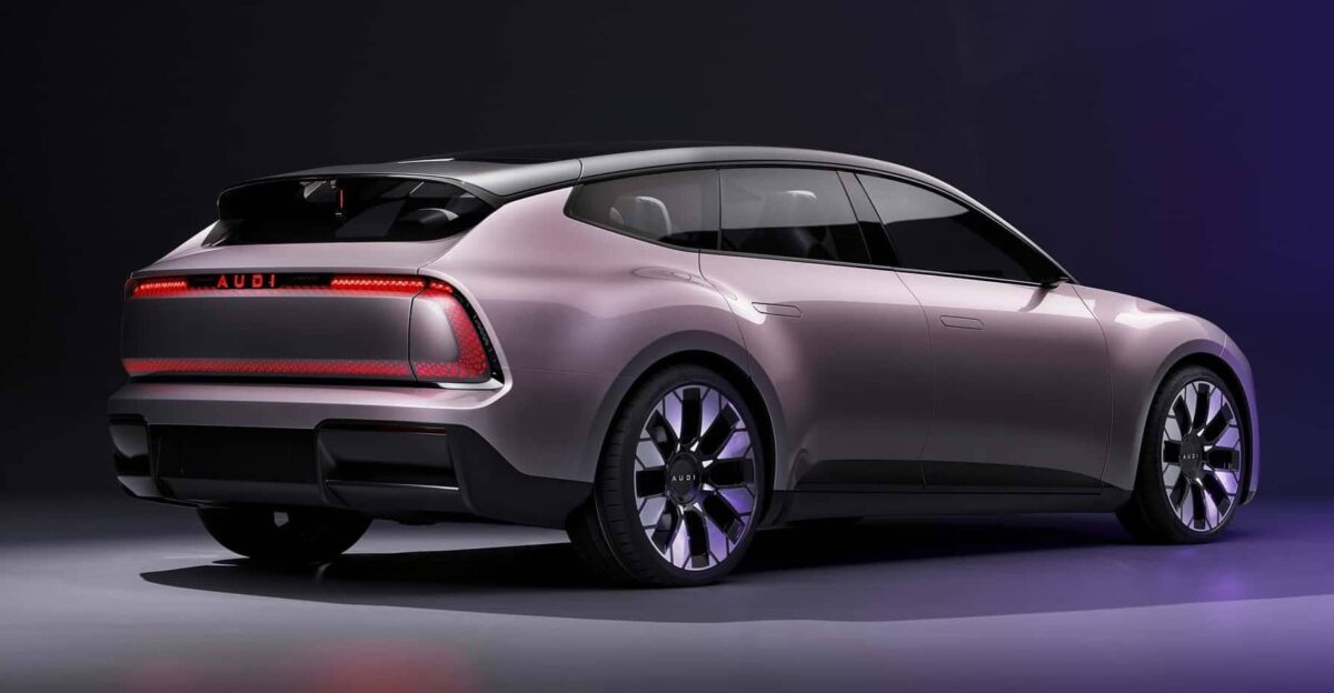 AUDI: AUDI E-Concept por detrás