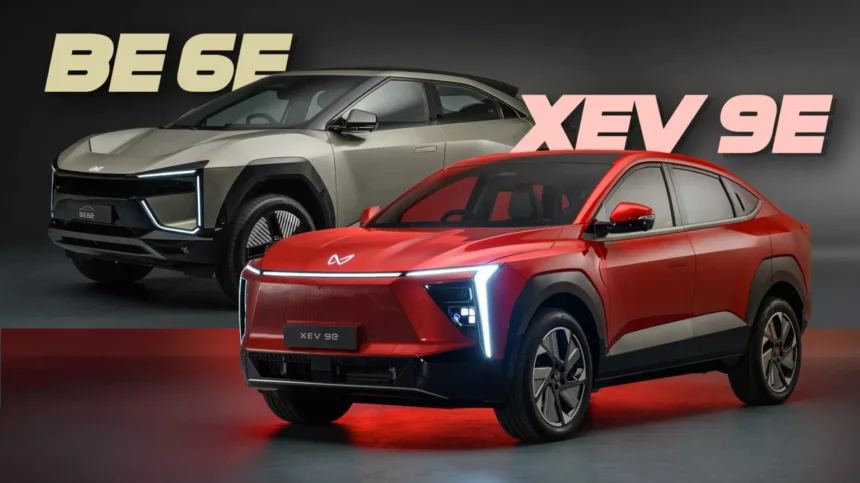 Mahindra BE 6e y XEV 9e: SUVs Eléctricos con Estilo Futurista