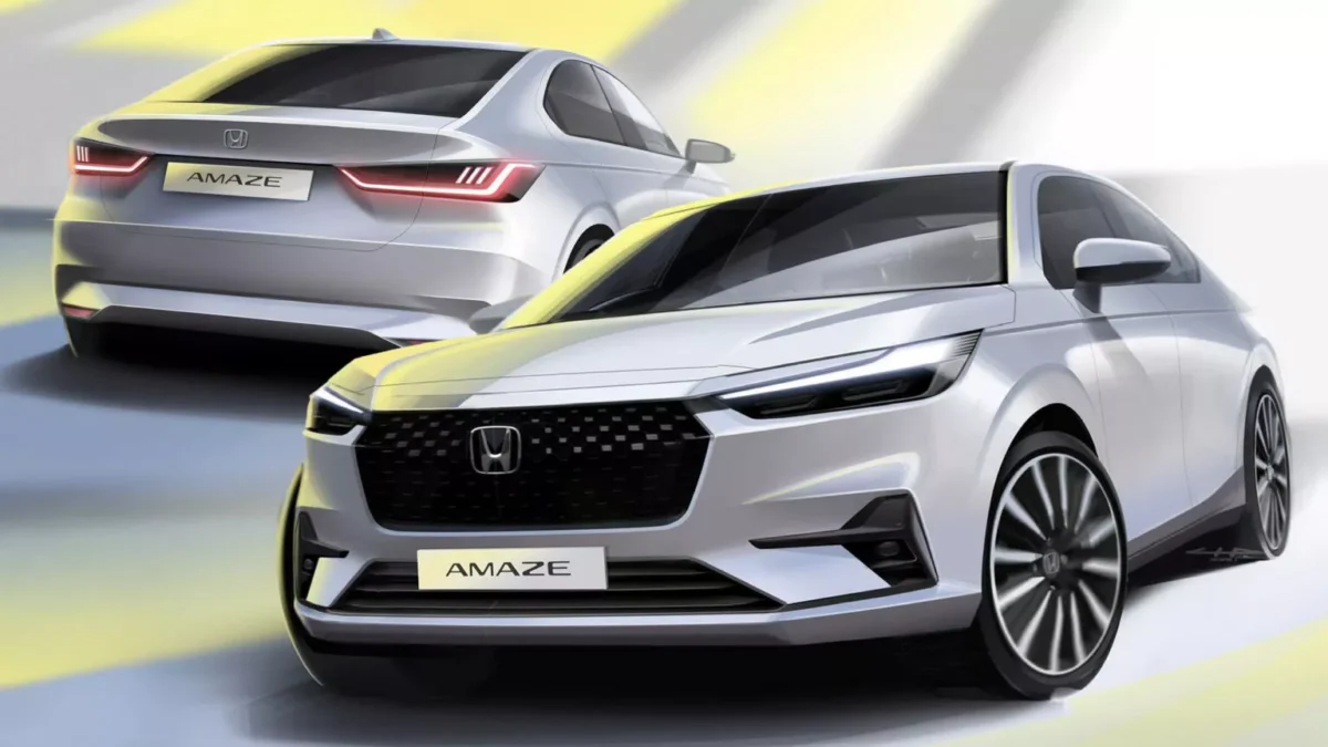 ¿Qué Hace al Honda Amaze 2025 Tan Especial? Te Lo Contamos 5 Honda Amaze 2025 teaser