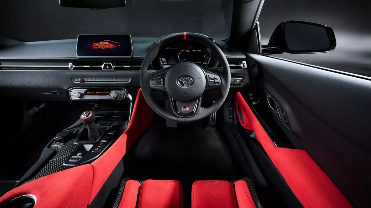 Toyota GR Supra A90 Final Edition 006 Toyota GR Supra A90 Final Edition interior