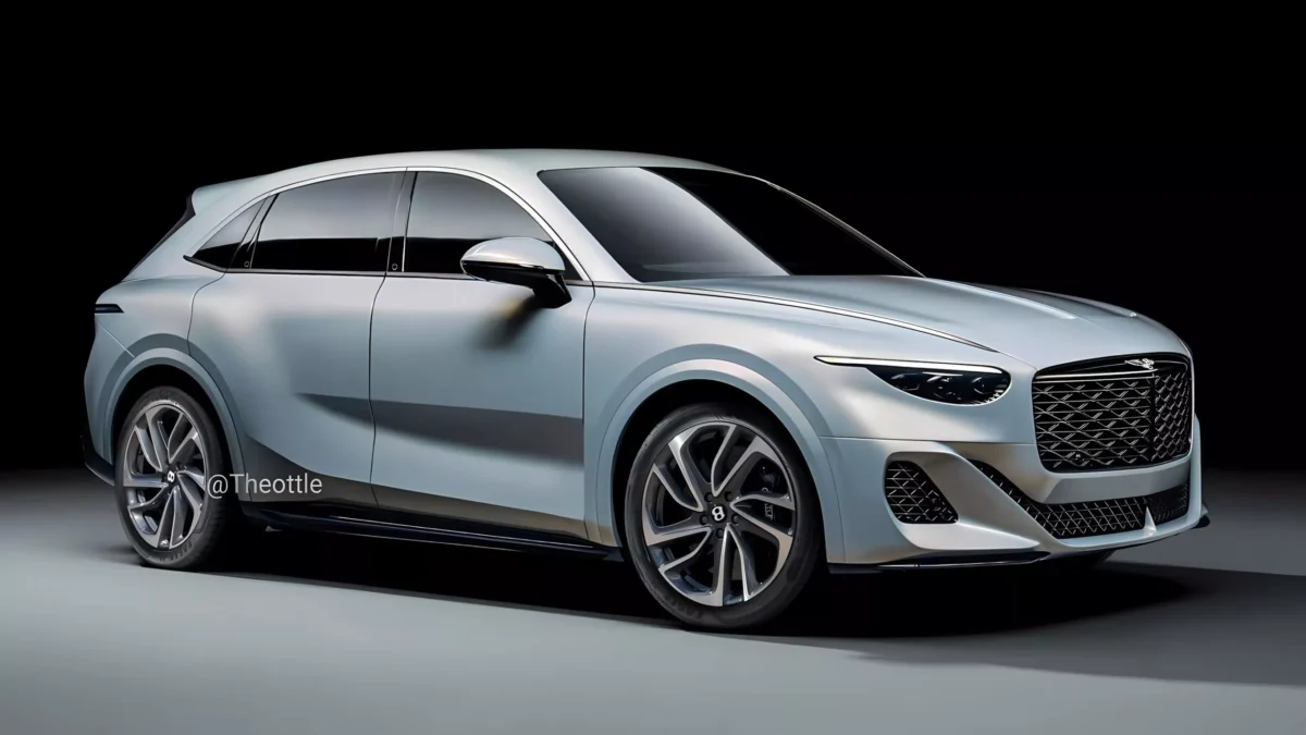 Render del SUV eléctrico de Bentley SUV eléctrico de Bentley