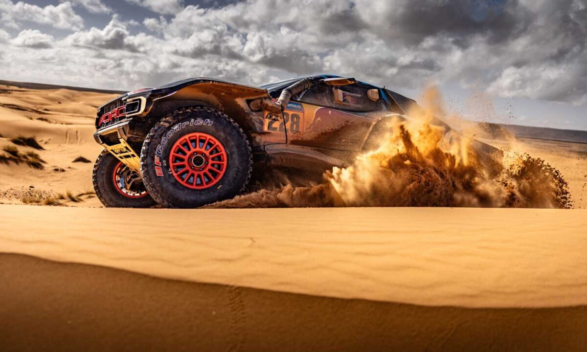 ford raptor t1 dakar.2 Arenas en el Dakar 2025