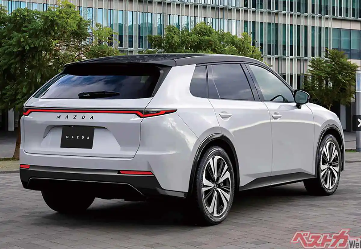 mazda cx 5 2026 render 001 Mazda CX-5 2026 render por detrás