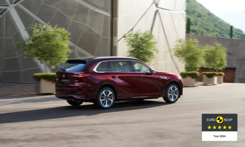 Mazda CX-80: 5 Estrellas de Seguridad en Euro NCAP para el SUV Familiar