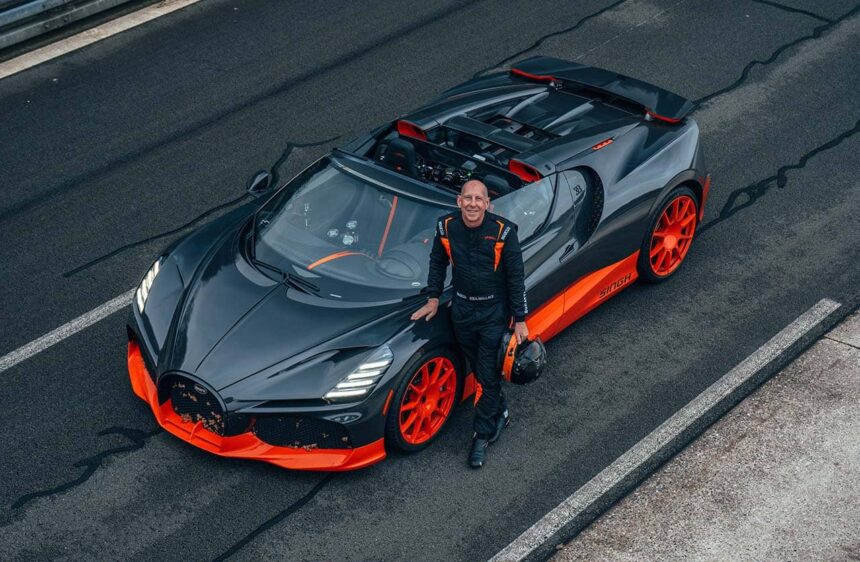 Nuevo Récord de Velocidad del Bugatti W16 Mistral