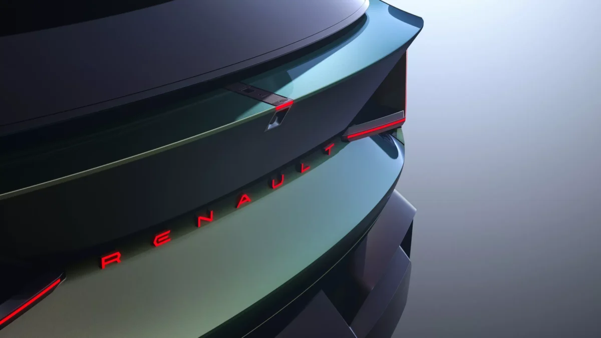 Renault Embleme Concept 004 Renaut Embleme puerta maletero