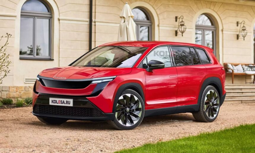 Así luciría el nuevo SUV Skoda de 7 plazas