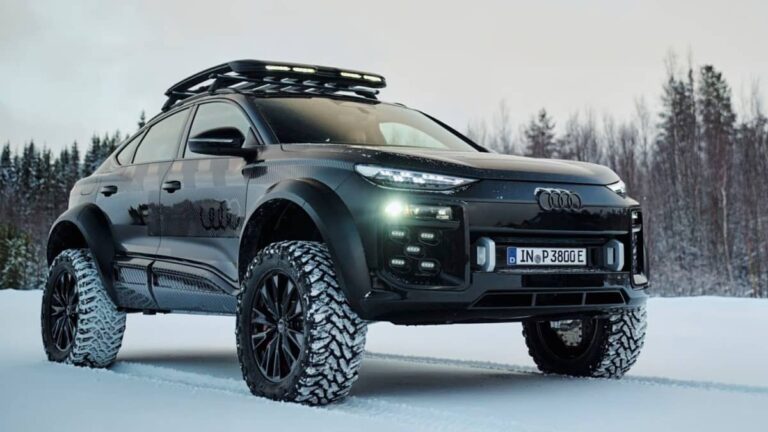 Audi Q6 e-Tron Off Road: el SUV eléctrico que conquista terrenos extremos