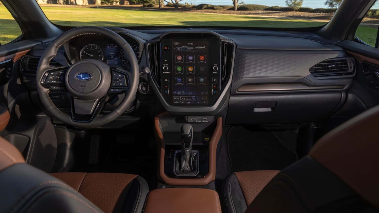 subaru forester 2025 08 Subaru Forester 2025 interior