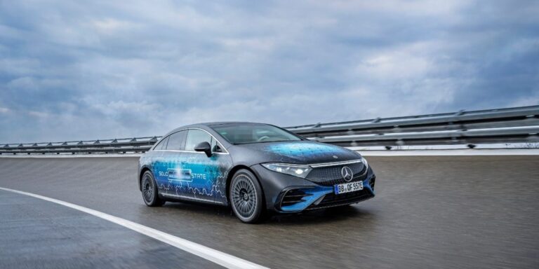 Mercedes-Benz Prueba Baterías de Estado Sólido con 1.000 km de Autonomía