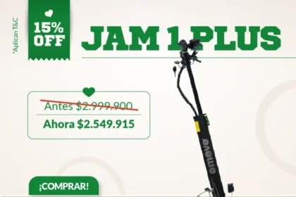 Patineta Eléctrica Emove Jam 1 Plus: Ideal para la Ciudad