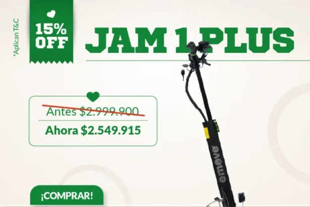 Patineta Eléctrica Emove Jam 1 Plus: Ideal para la Ciudad
