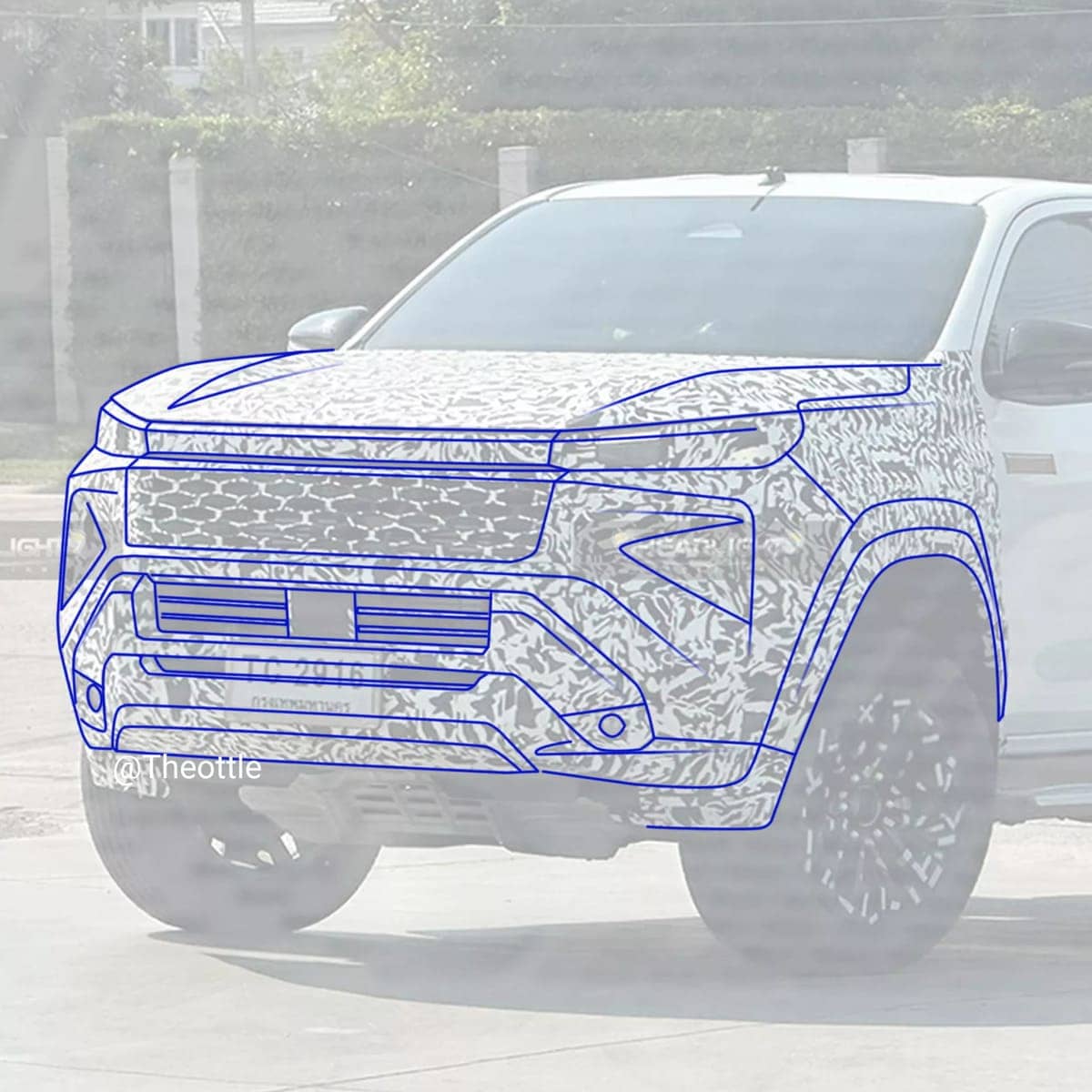 Toyota Hilux 2026: Todo lo que Sabemos Sobre la Nueva Pick-up 4 Toyota Hilux 2026 render lineas confirmadas