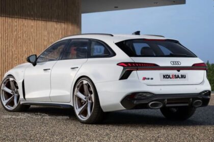 Audi RS 6 Avant: Diseño Agresivo y Motor Híbrido Potente en Nuevos Renders
