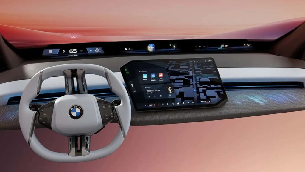 BMW Panoramic Vision: La Revolución del Infoentretenimiento Automotriz 3 BMW Panoramic Vision cista frontal