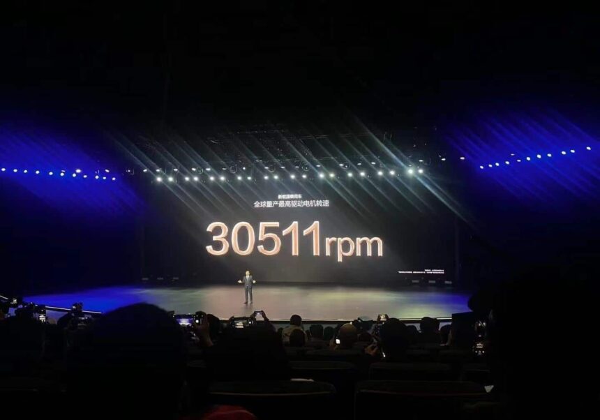 BYD Transforma la Industria con su Innovador Motor de 30.511 rpm