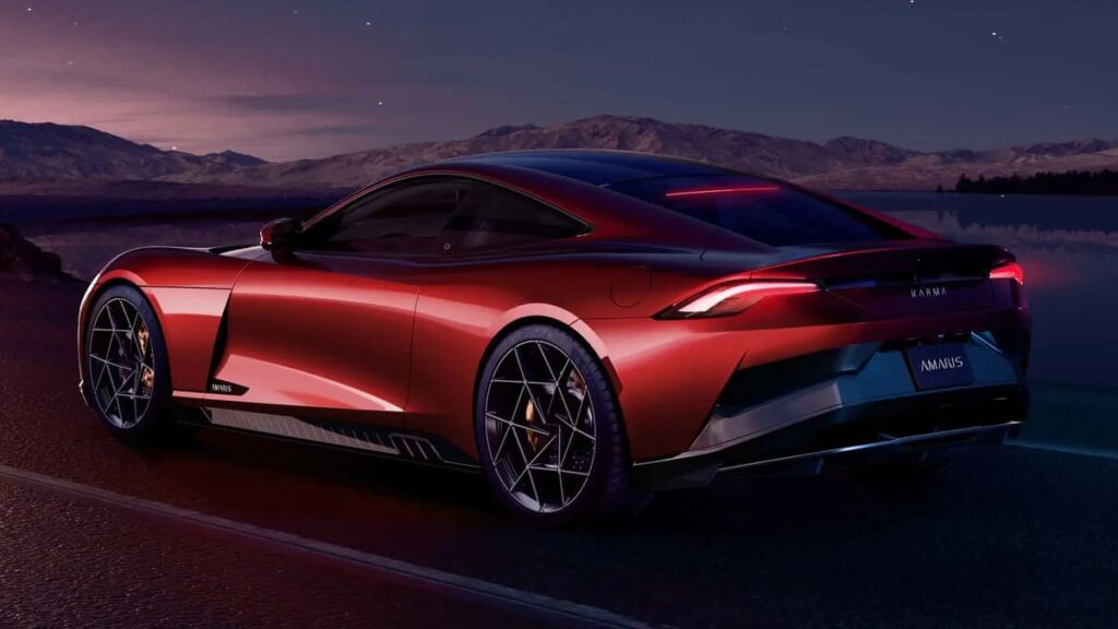 Karma Amaris: El Nuevo Coupé Eléctrico de Autonomía Extendida 3 karma amaris rear 3 4