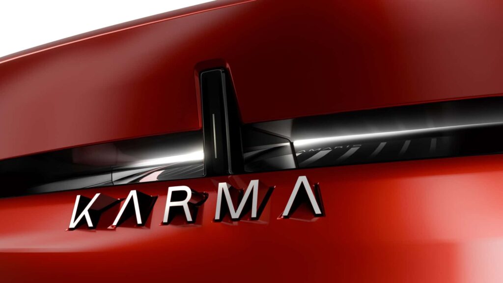 Karma Amaris: El Nuevo Coupé Eléctrico de Autonomía Extendida 2 karma amaris badge