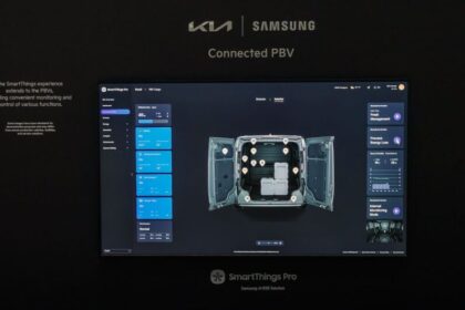 Kia y Samsung colaboran para integrar SmartThings Pro en sus vehículos PBV