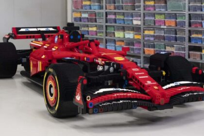 Lego Crea Réplica a Tamaño Real del Ferrari SF-24