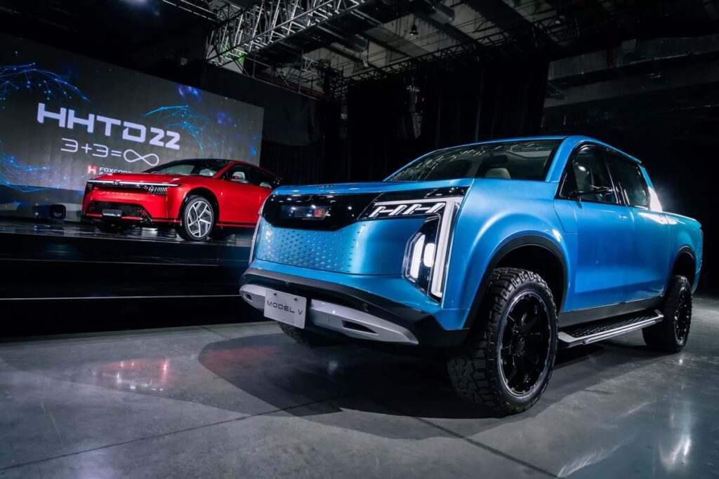 Mitsubishi y Foxconn: La Alianza Que Podría Cambiarlo Todo en los Vehículos Eléctricos 3 Foxconn Model V Pickup 1