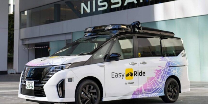 Nissan prueba su tecnología de conducción autónoma en calles públicas
