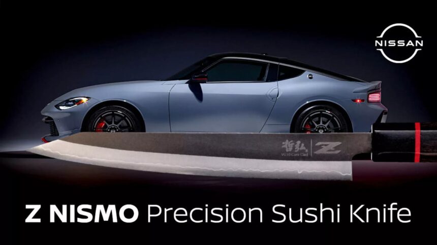 Nissan Z Knife: ¿Por qué la marca creó un cuchillo en vez de un auto?