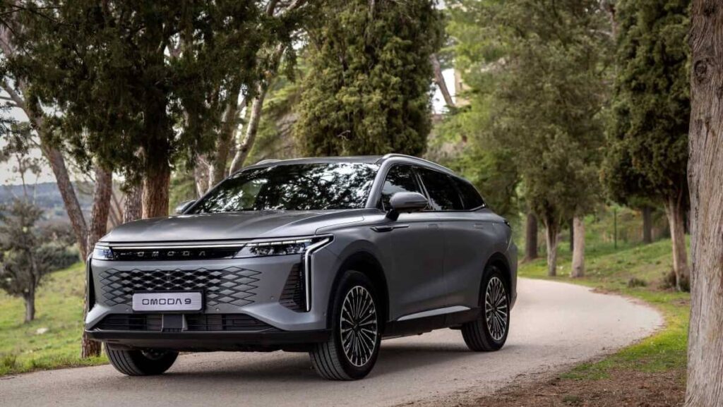 Omoda 9 SHS: El SUV híbrido Enchufable que Rompe Esquemas 2 Nuevo Omoda 9 SHS
