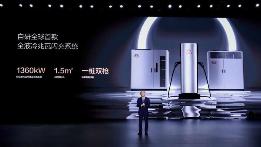 Plataforma Super e-Platform de BYD: 1.000 kW y 400 km en solo 5 minutos