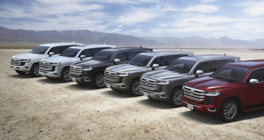 Toyota Land Cruiser 300 2026: Nueva actualización digital disponible