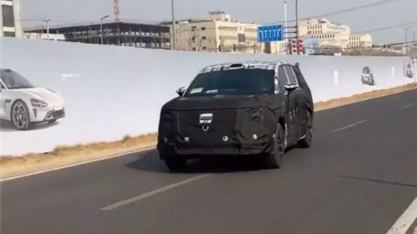 Xiaomi inicia pruebas de su tercer SUV: un gran híbrido EREV