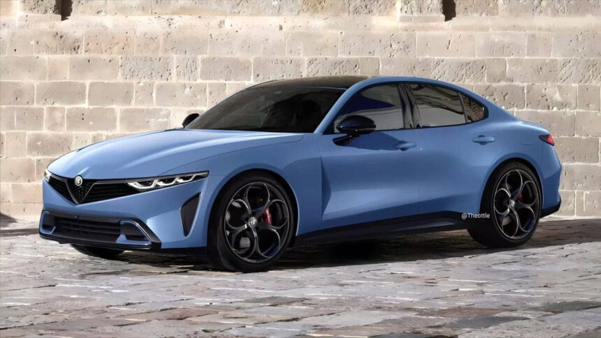 ¿Y si Alfa Romeo rediseñara el Giulia actual? Así podría lucir.