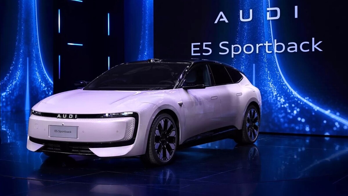 AUDI E5 Sportback: Presentado Oficialmente el crossover eléctrico que desafía lo establecido en China 3 AUDI E5 Sportback frente